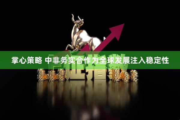 掌心策略 中非务实合作为全球发展注入稳定性