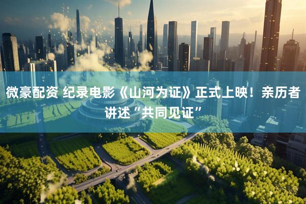 微豪配资 纪录电影《山河为证》正式上映！亲历者讲述“共同见证”