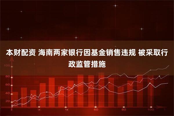 本财配资 海南两家银行因基金销售违规 被采取行政监管措施